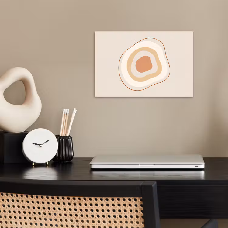 Poster - Abstract - Organisch - Modern - Beige - Kunst — 2