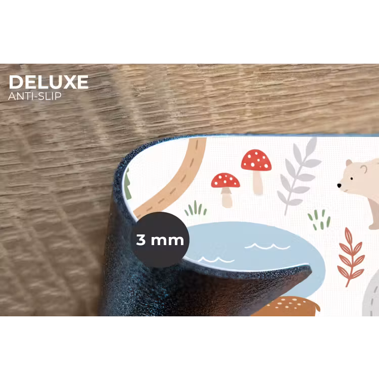 Placemat - 6 stuks - Dieren - Bos - Illustratie — 4