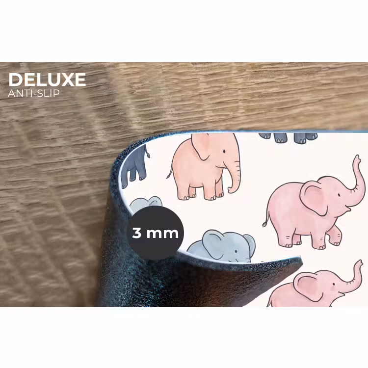 Placemat - 6 stuks - Dieren - Patroon - Kinderkamer - Pastel - Speels — 4