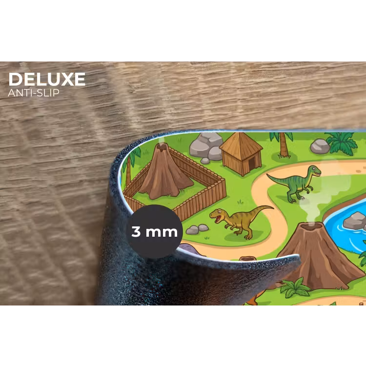 Placemat - 6 stuks - Dinosaurus - Landschap - Cartoon — 4