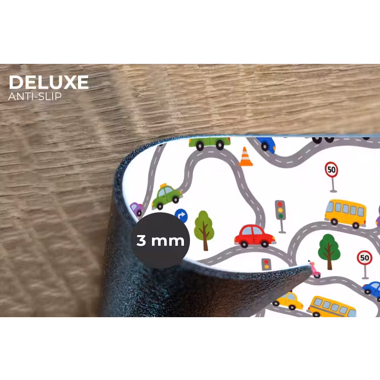 Placemat - 6 stuks - Voertuig - Weg - Patroon — 4