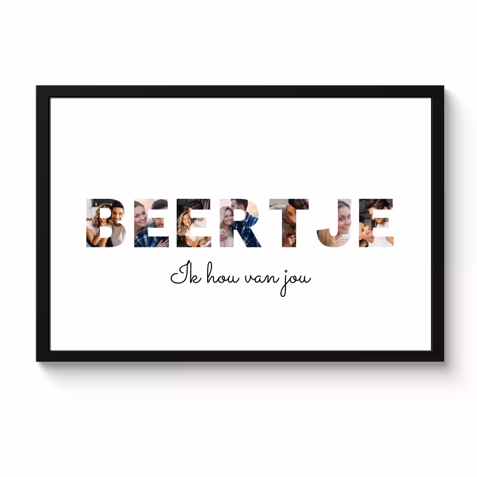Poster met lijst - Beertje — 1