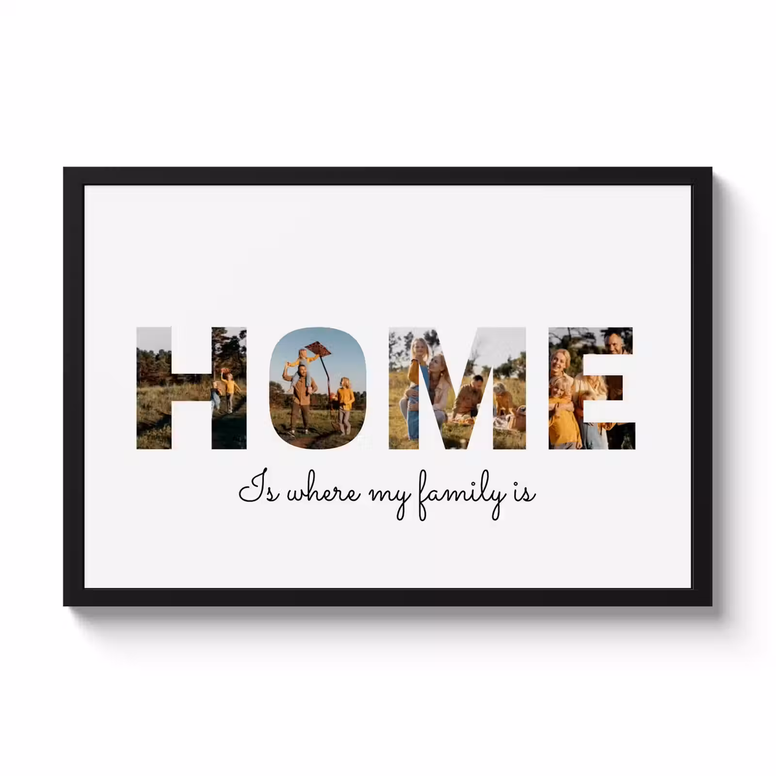 Poster met lijst - Home — 1
