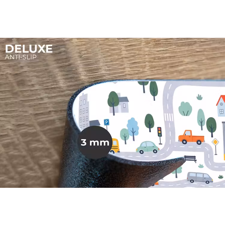 Placemat - 6 stuks - Stad - Verkeer - Patroon — 4