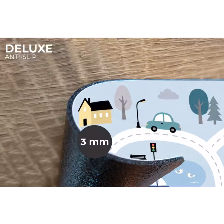 Placemat - 6 stuks - Stad - Wegen - Auto's — 4