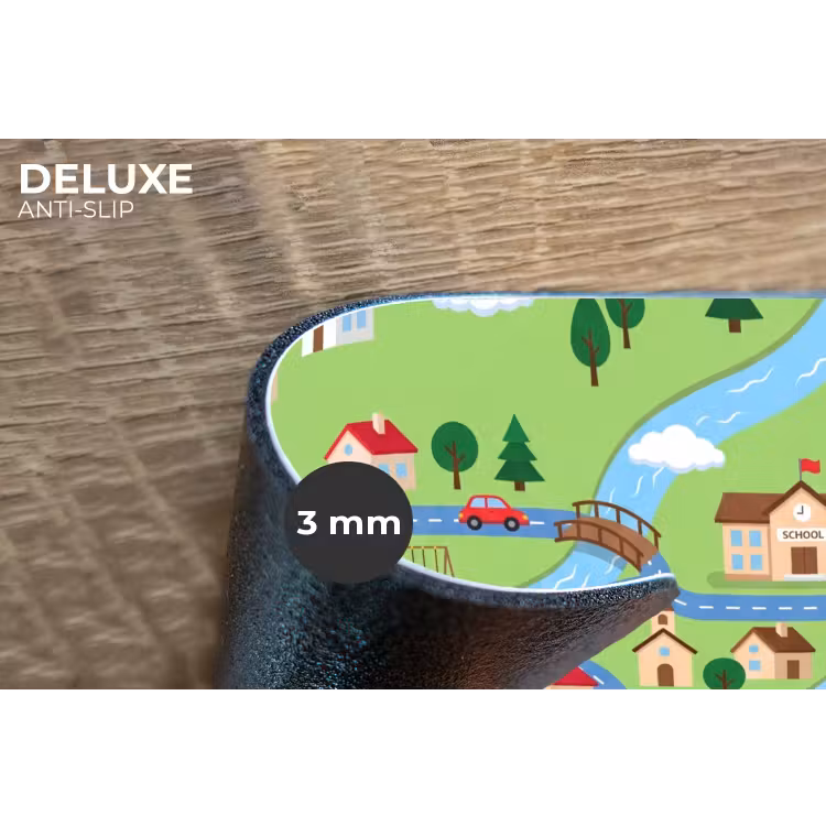 Placemat - 6 stuks - Stad - Wegen - Huizen — 4
