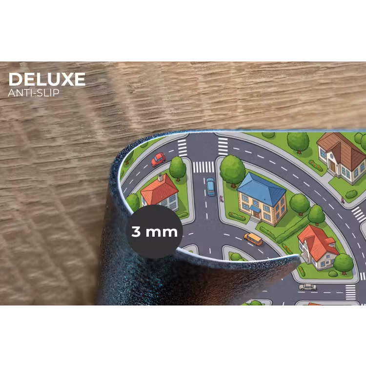 Placemat - 6 stuks - Woonwijk - Bovenaf - Cartoon — 4