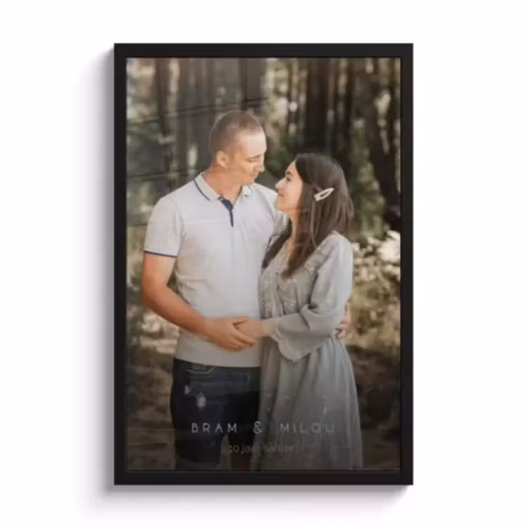 Poster met lijst - Geen border met tekst — 4