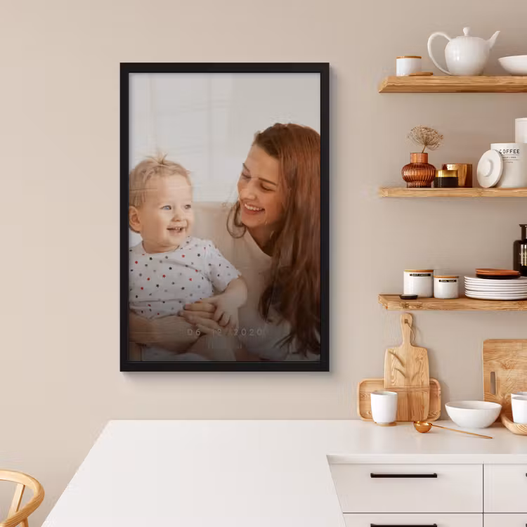 Poster met lijst - Geen border met tekst — 6