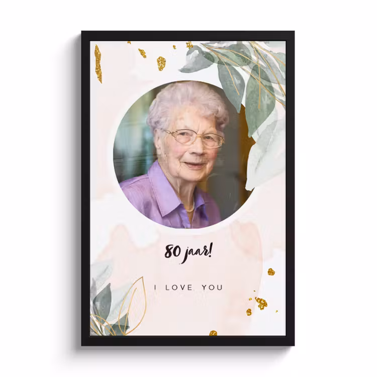 Poster met lijst - Jubileum — 1