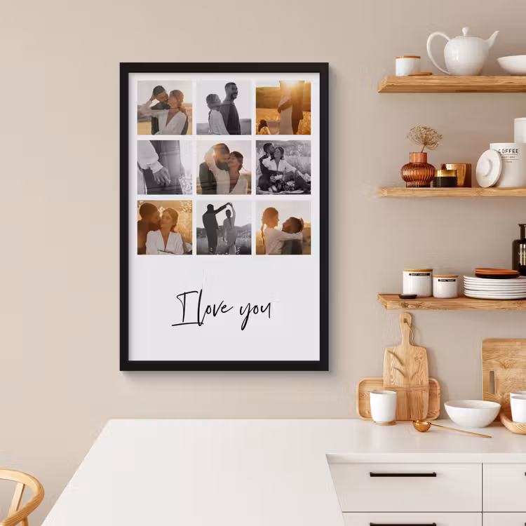 Poster met lijst – Collage — 4