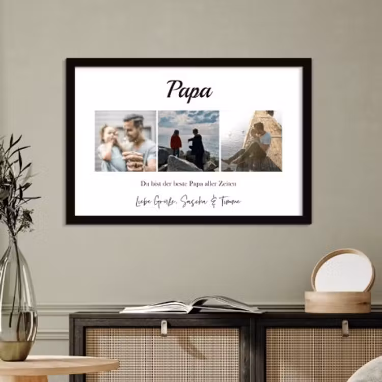 Poster met lijst - Collage horizontaal — 2