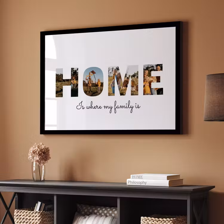 Poster met lijst - Home — 4