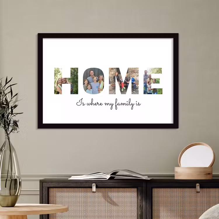 Poster met lijst - Home — 5
