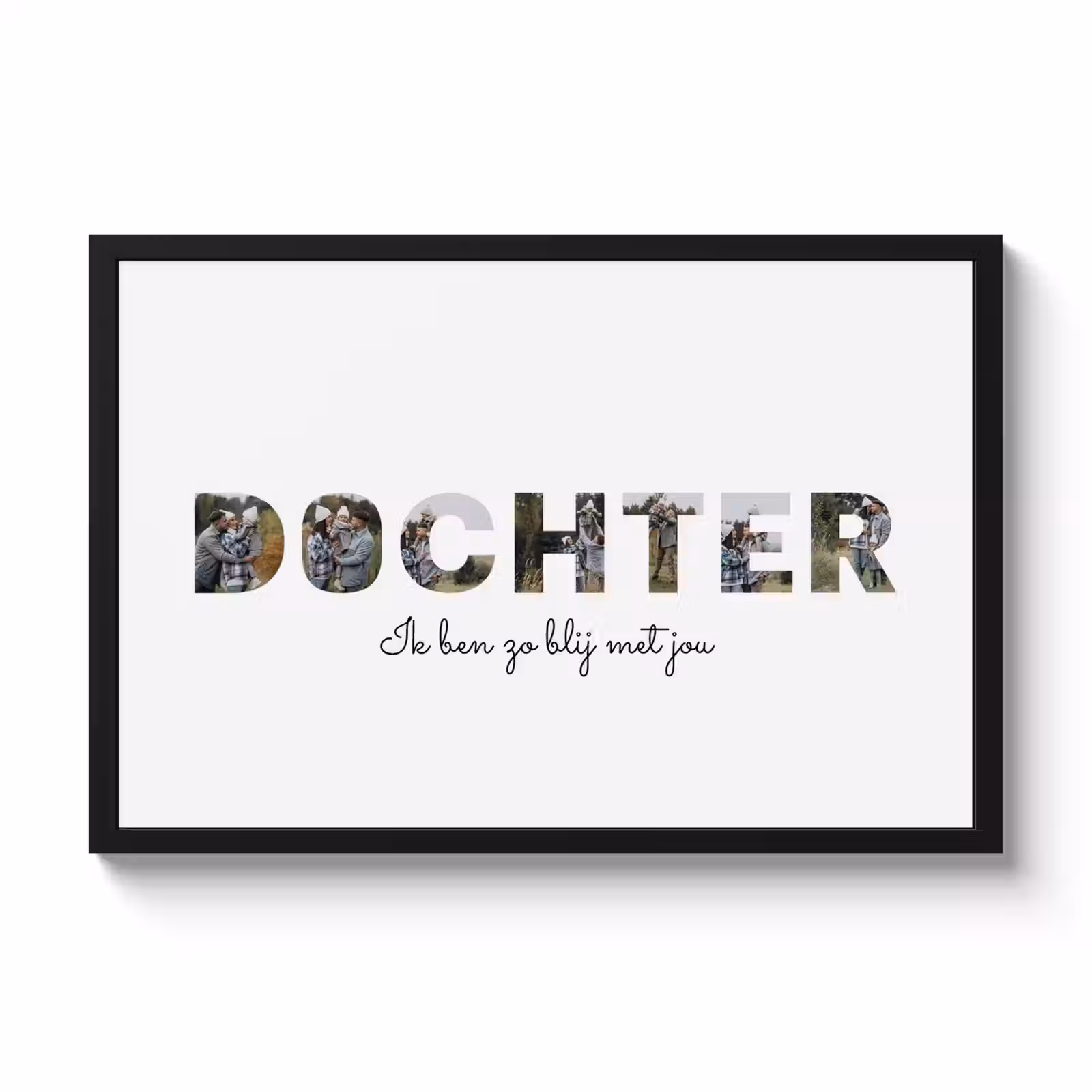 Poster met lijst – Dochter — 1