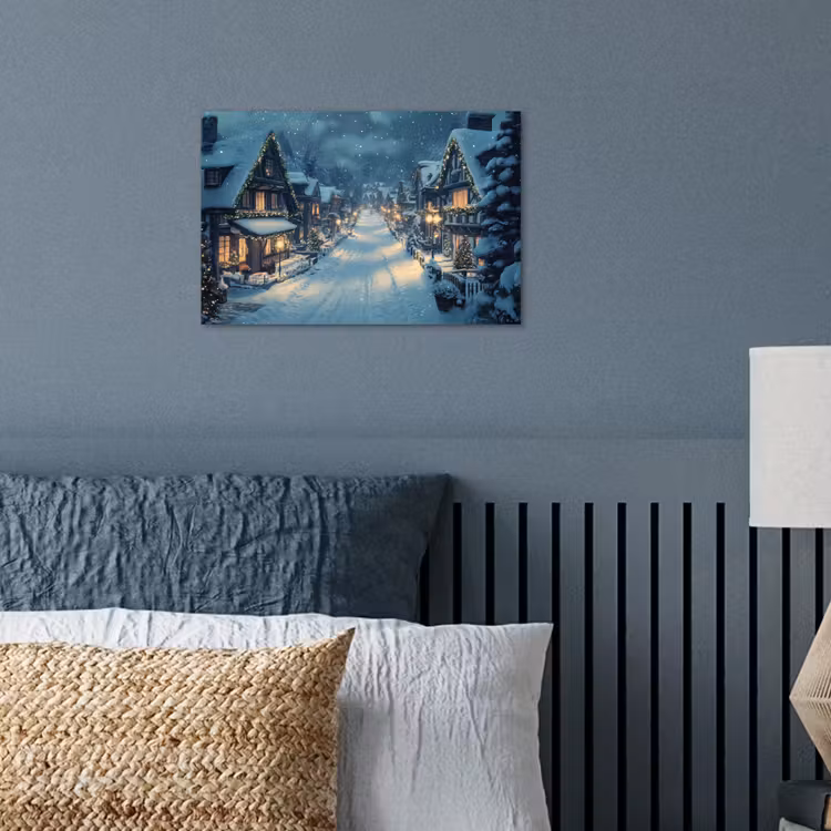 Poster - Kerstdorp - Kerst - Sneeuw - Winter — 3