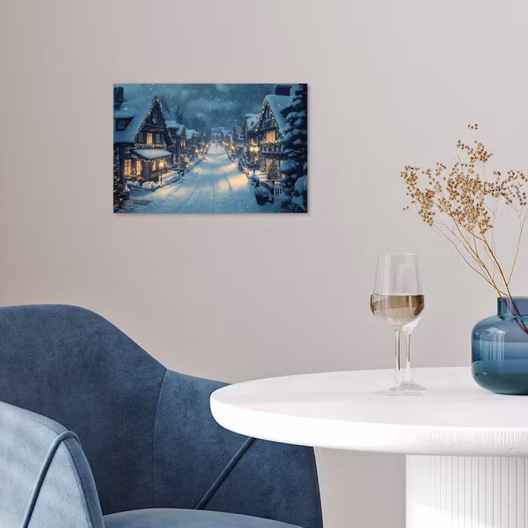 Poster - Kerstdorp - Kerst - Sneeuw - Winter — 4