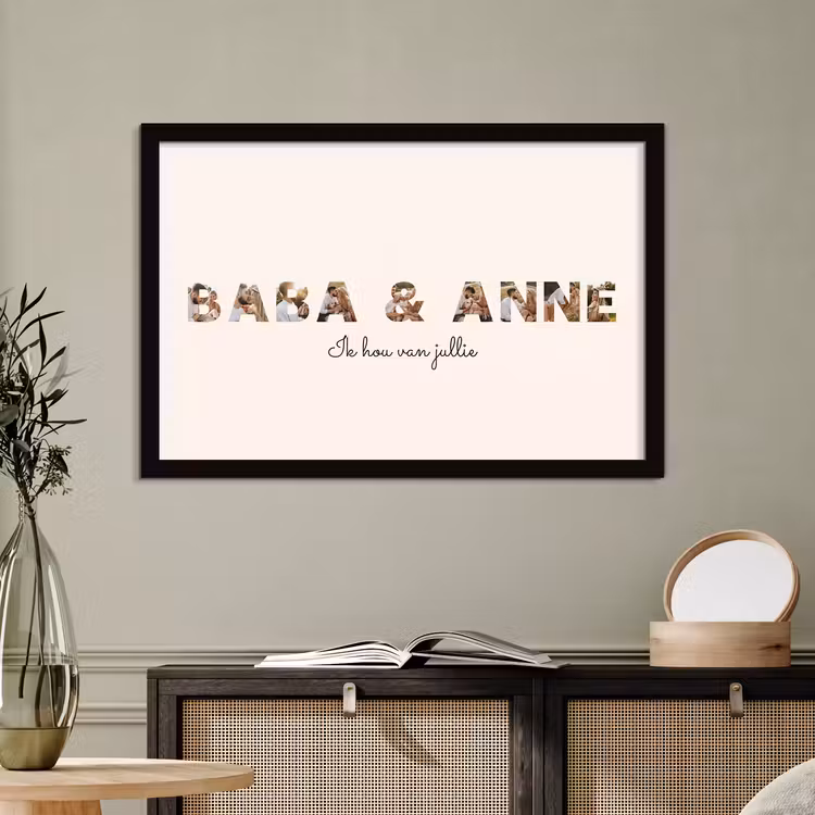 Poster met lijst - Baba & Anne — 4