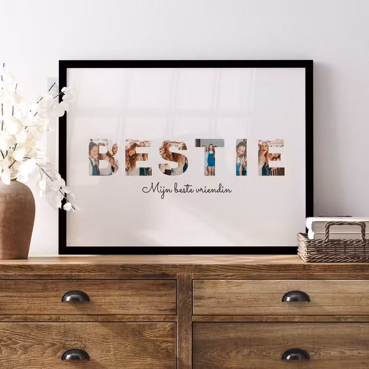 Poster met lijst - Bestie — 4