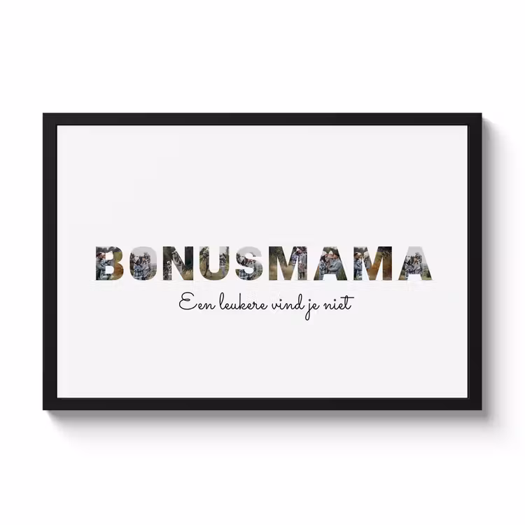 Poster met lijst - Bonusmama — 1
