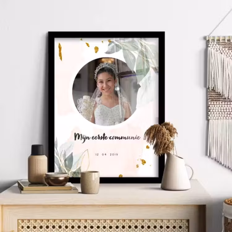 Poster met lijst - Communie — 3