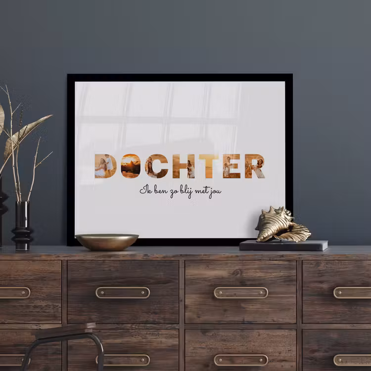 Poster met lijst – Dochter — 4