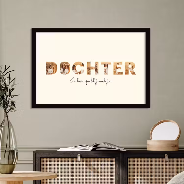 Poster met lijst – Dochter — 5