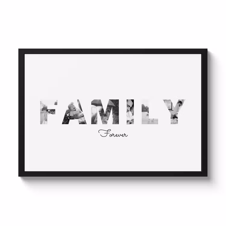 Poster met lijst - Family — 1