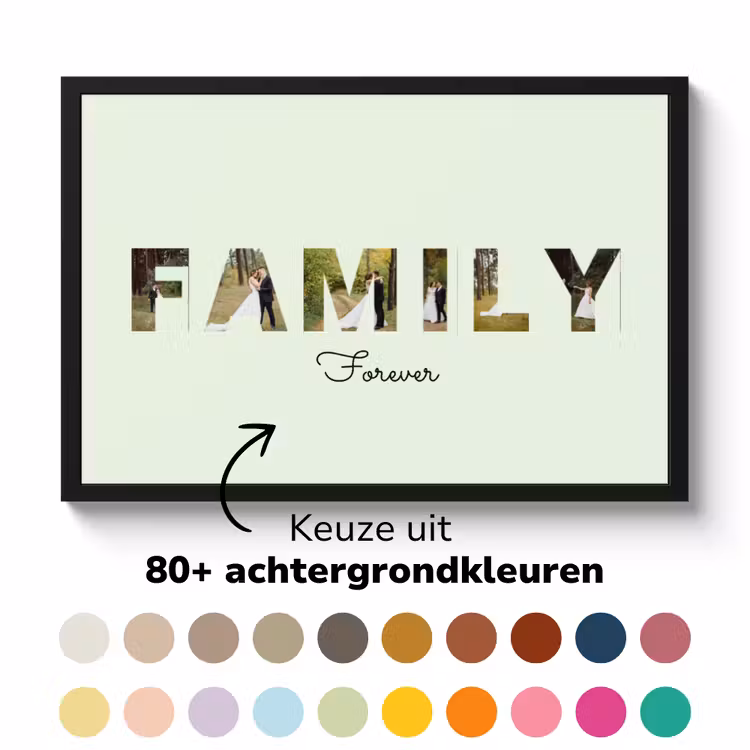 Poster met lijst - Family — 5