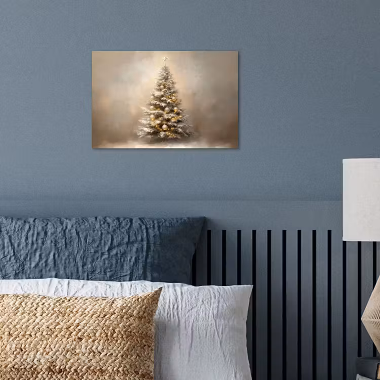 Poster - Kerst - kerstboom - Sneeuw - Art — 3