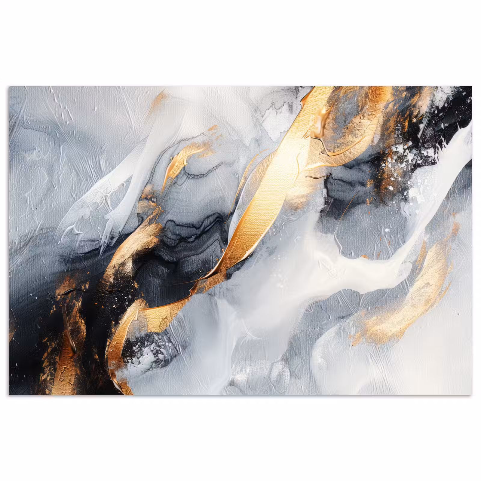 Poster - Kunst - Goud - Luxe - Abstract - Modern — 1