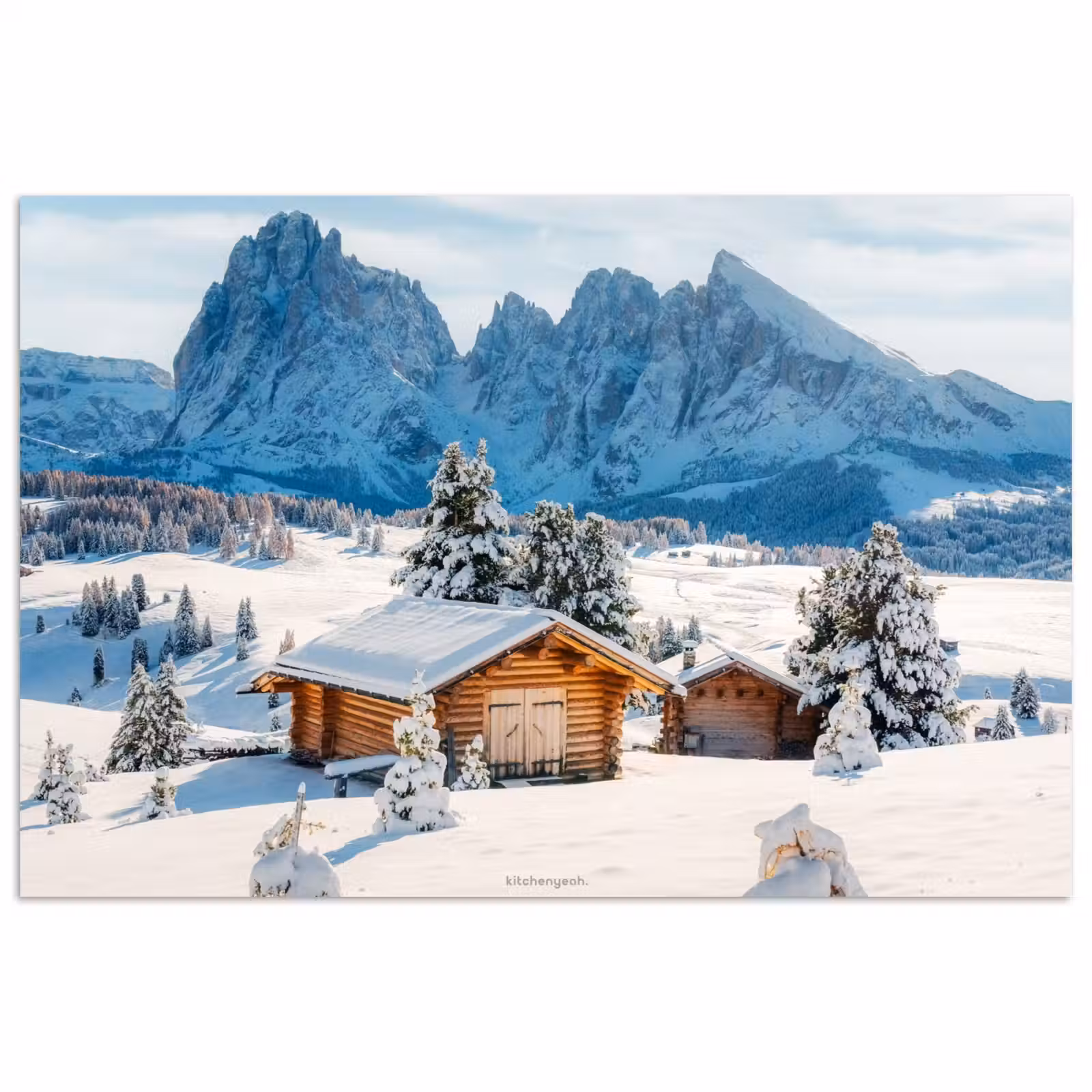 Poster - Landschap - Winter - Sneeuw — 1