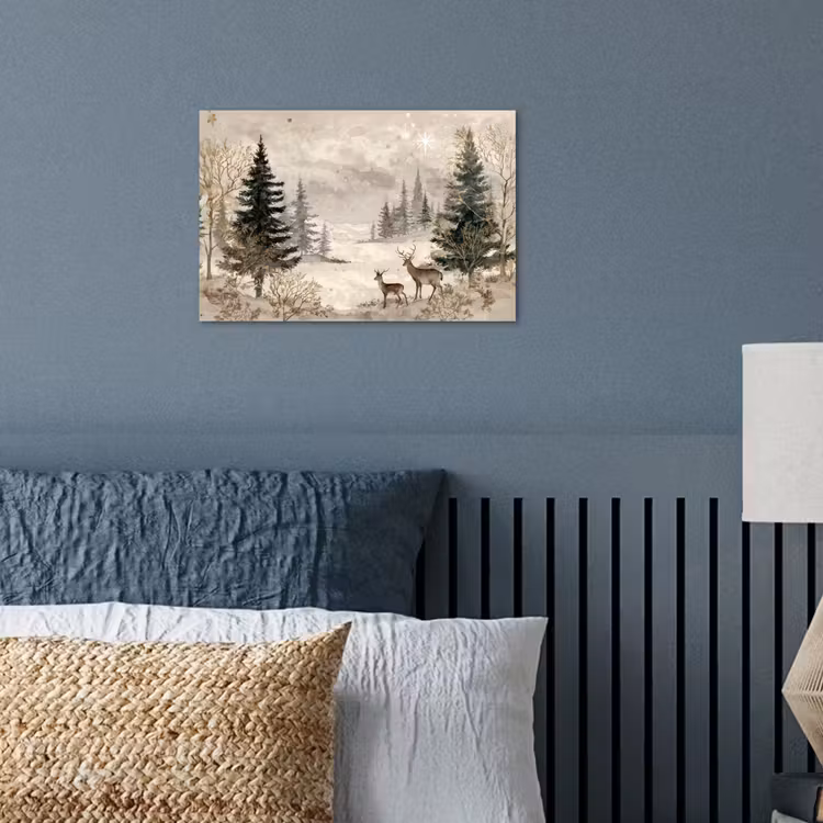 Poster - Bos - Herten - Winter - Sneeuw — 3