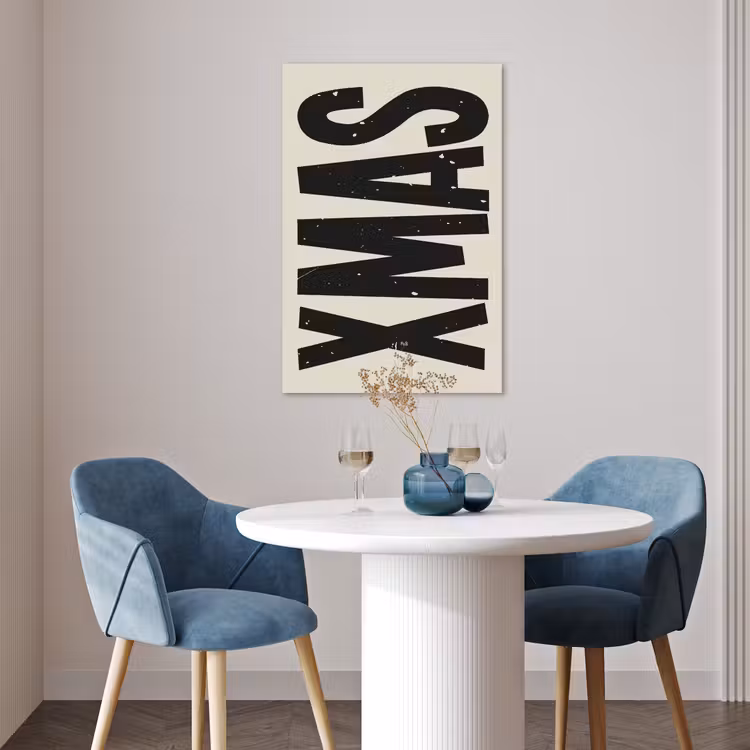 Poster - Kerst - Christmas - Japandi - Beige — 4