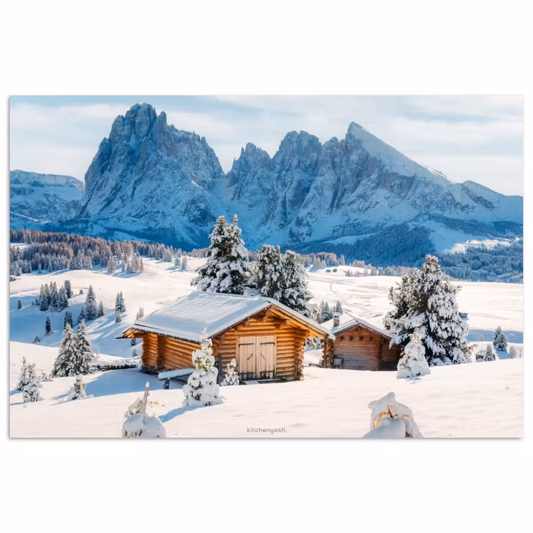 Poster - Landschap - Winter - Sneeuw — 1