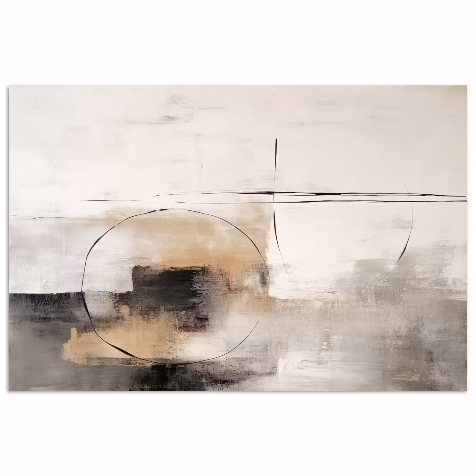Poster - Kunst - Abstract - Grijs - Industrieel — 1