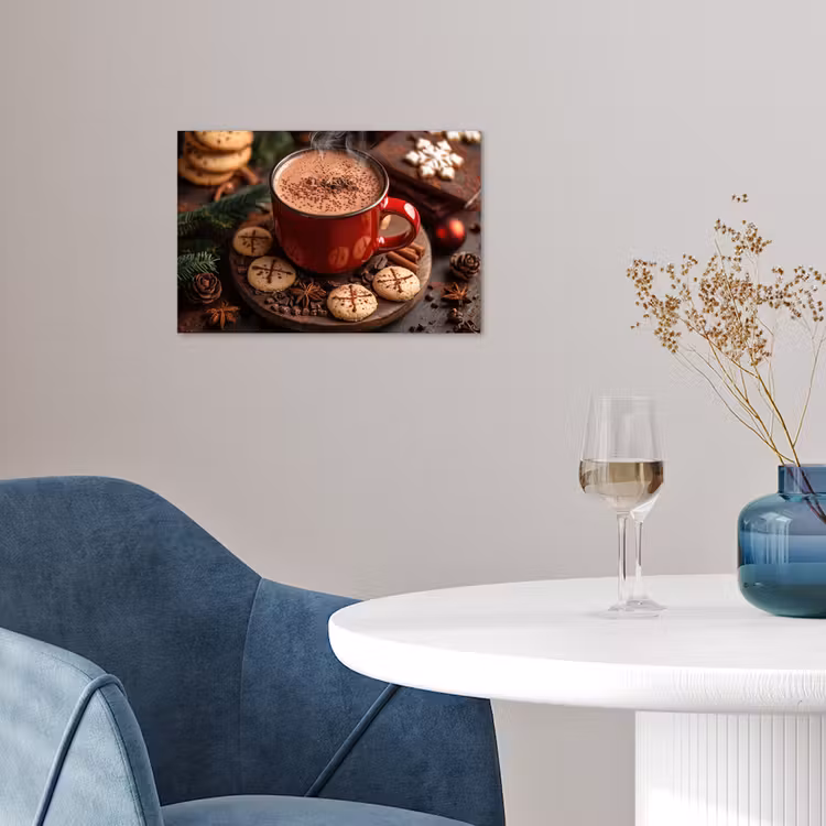 Poster - Chocolademelk - Mok - Winter - Kerst - Gezelligheid — 4