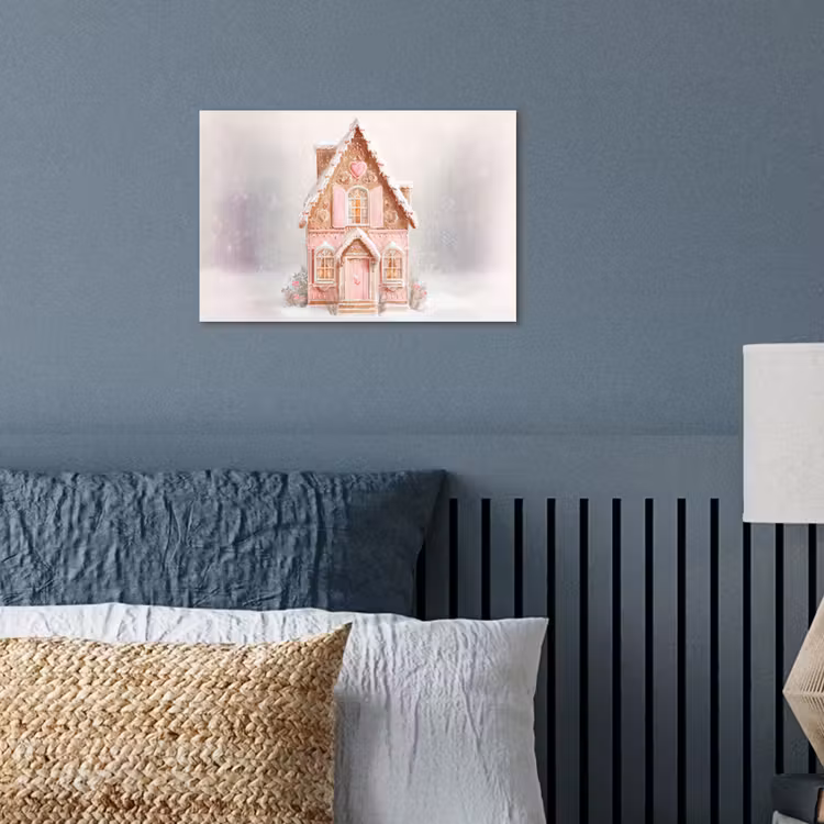 Poster - Huisje - Suiker - Pastel — 3