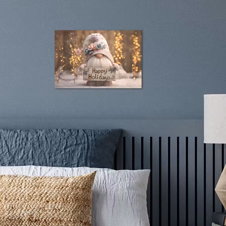 Poster - Kerst - Gnome - Bord - Kleurrijk — 3