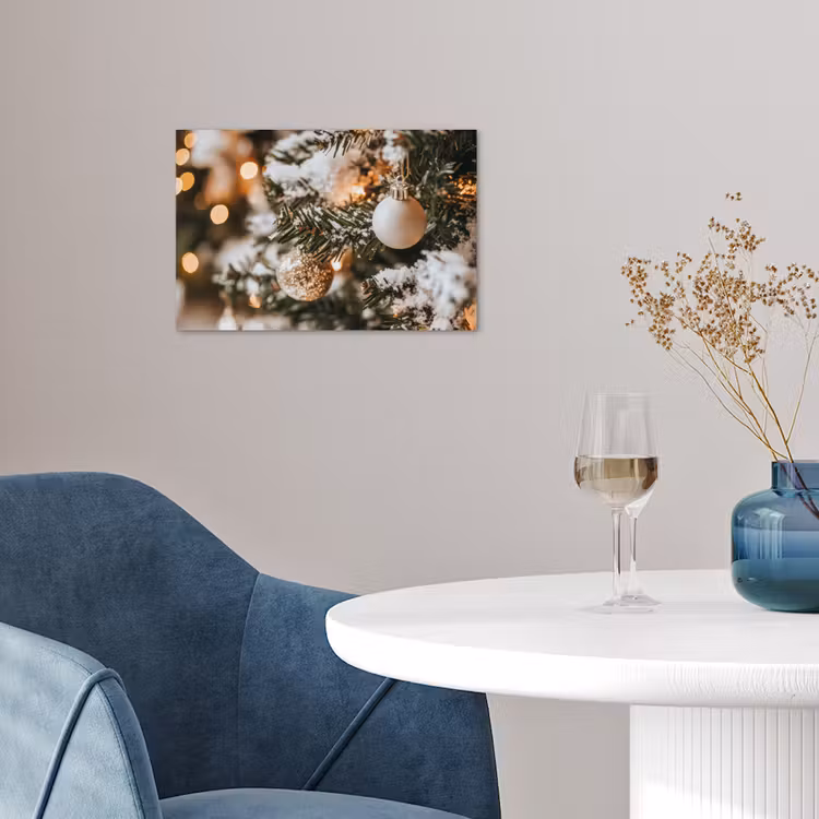 Poster - Kerst - Kerstboom - Winter - Binnen - Sneeuw — 4