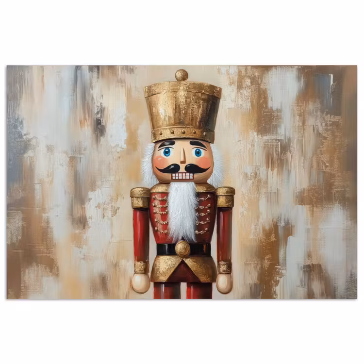 Poster - Kerst - Poppetje - Abstract — 1