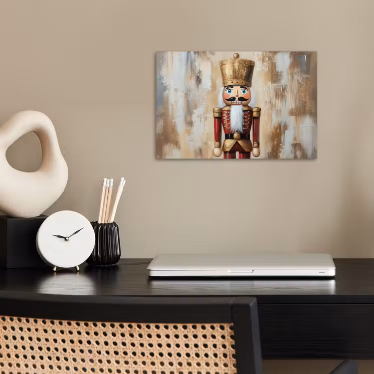 Poster - Kerst - Poppetje - Abstract — 2