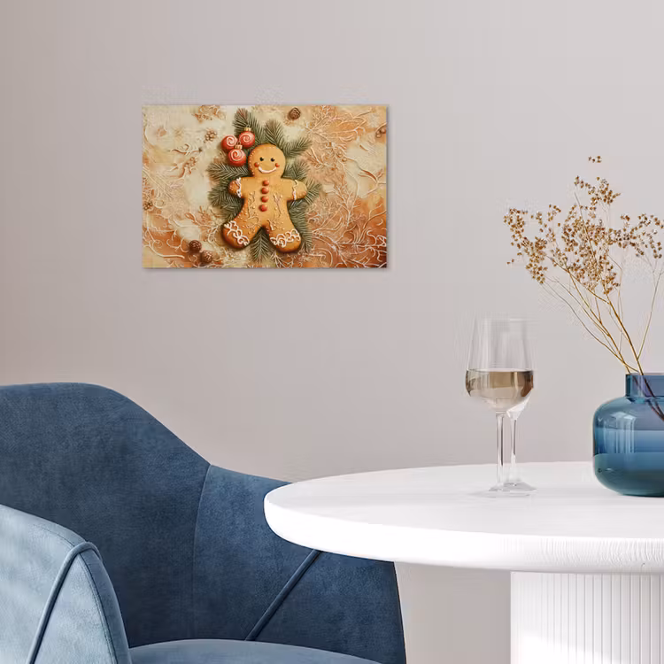 Poster - Kerstmis - Koekje - Poppetje - Speculaas — 4