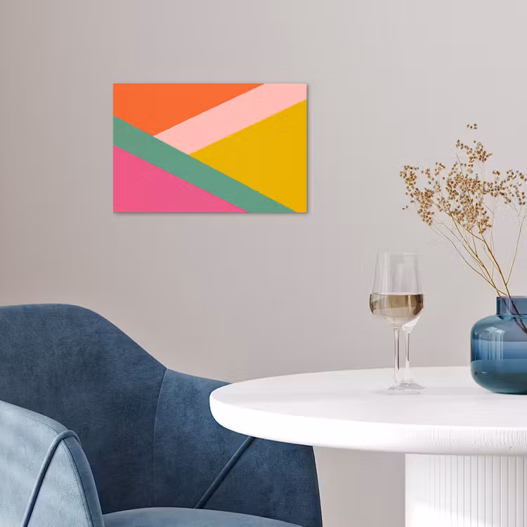 Poster - Driehoeken - Kleurrijk - Abstract — 4