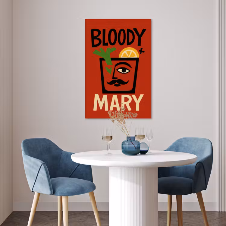 Poster - Cocktail - Art - Rood — 4