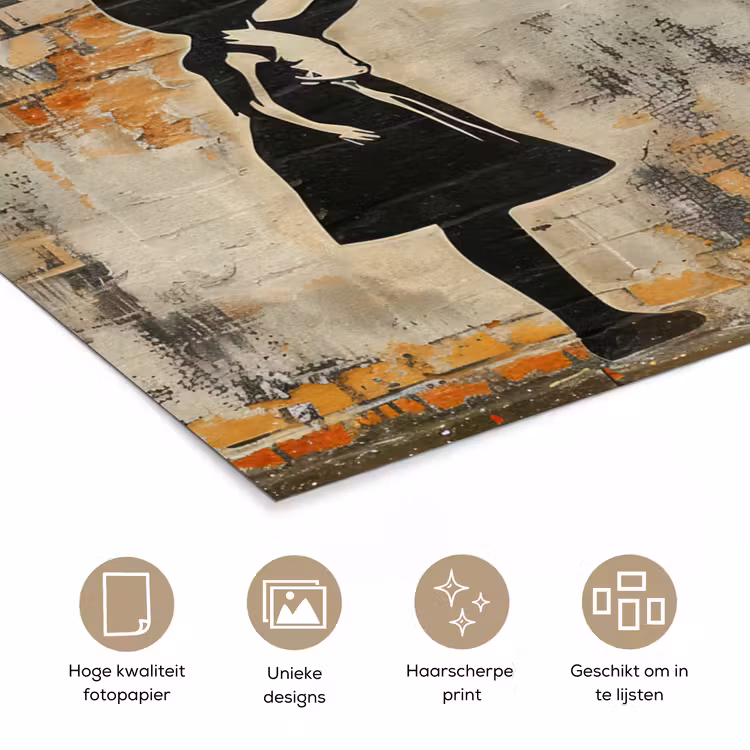 Poster - Graffiti - Banksy - Meisje - Street art — 5