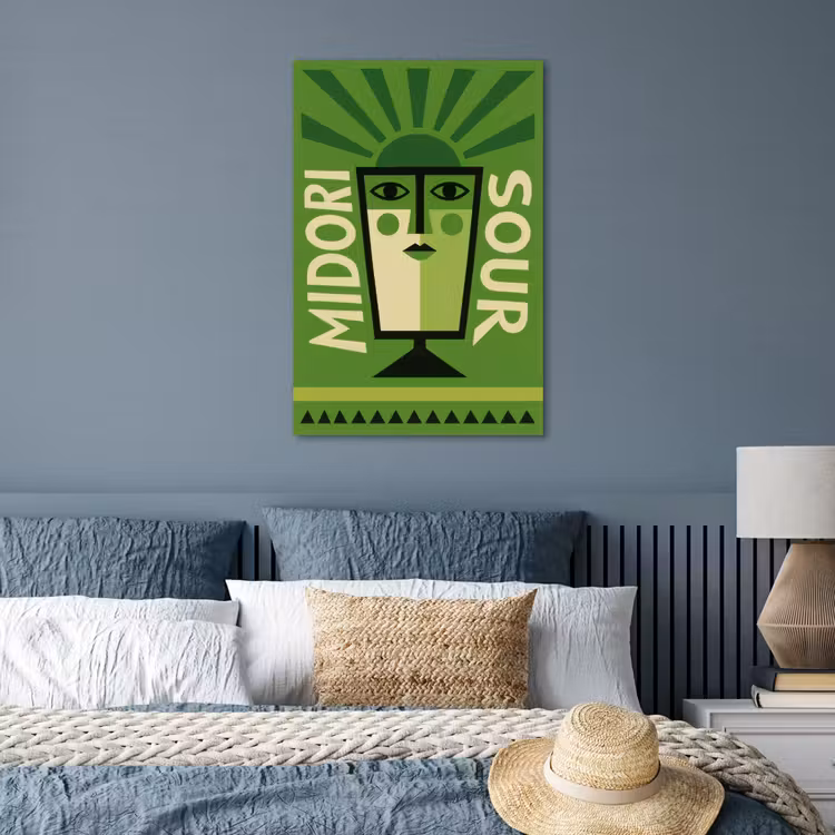 Poster - Grafisch - Art - Cocktail - Groen — 3
