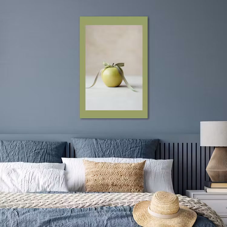 Poster - Groen - Appel - Strikje — 3