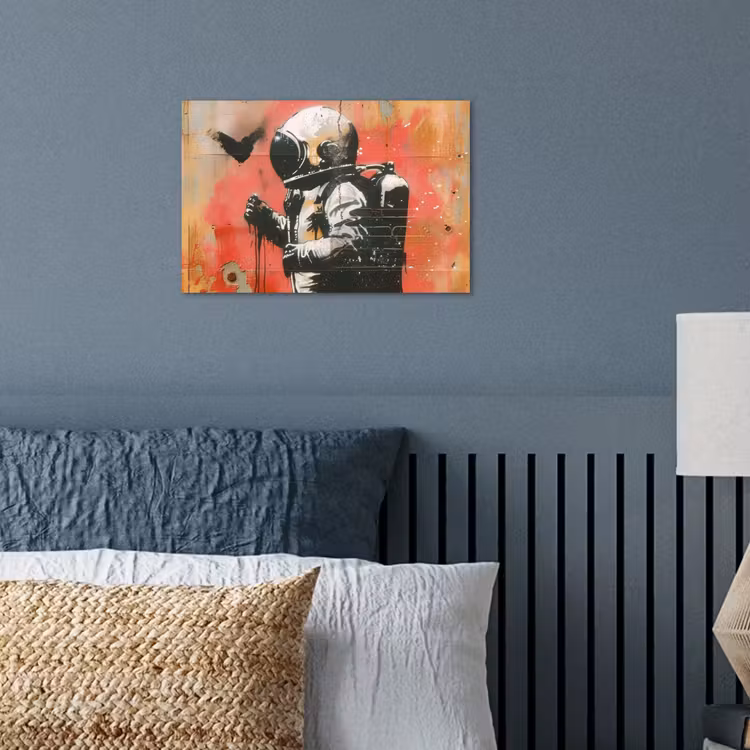 Poster - Graffiti - Astronaut - Street art - Ruimte - Banksy — 3