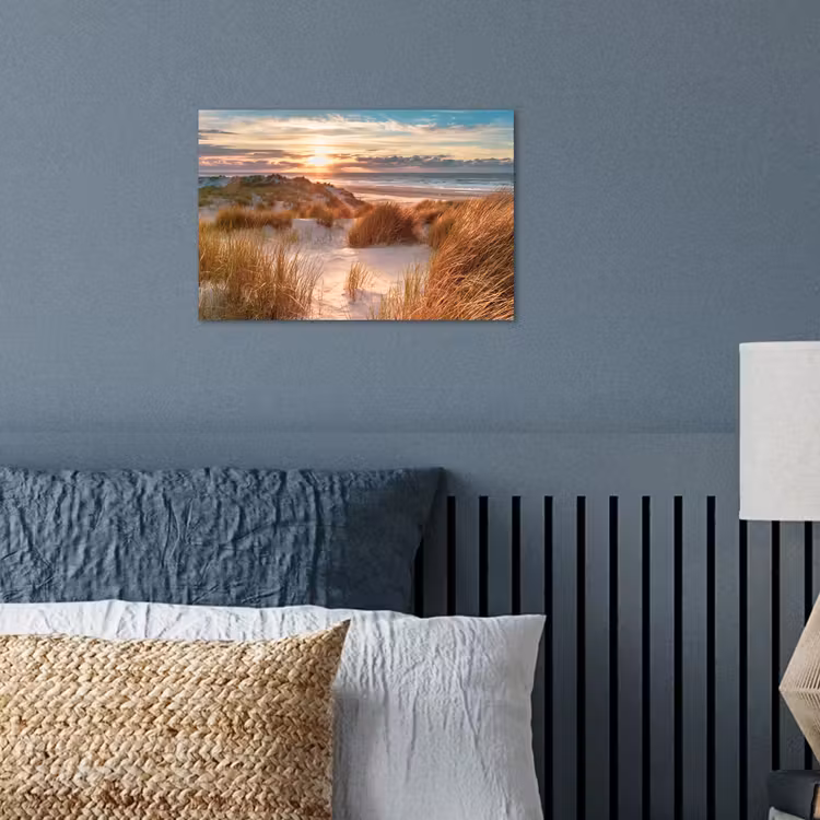 Poster - Duin - Planten - Zonsondergang - Strand - Zee — 3